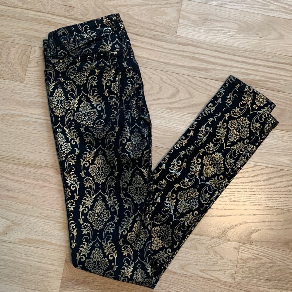 VERO MODA skinny tapestry jeggings